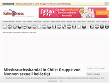 Tablet Screenshot of latina-press.com
